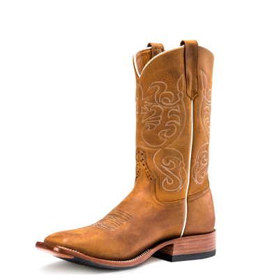 RIOS BOOTS | 11" RUST BURNISHED CRAZYHORSE R9002