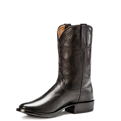 RIOS BOOTS | 11" BLACK SLEEK BUFFALO CALF R9026